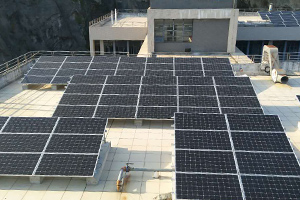 Sulla griglia Sistema solare nella città della Cina Xiamen